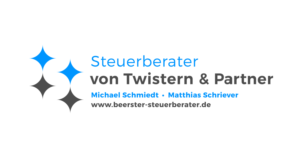 Steuerberater 
von Twistern & Partner Michael Schmiedt · Matthias Schriever
